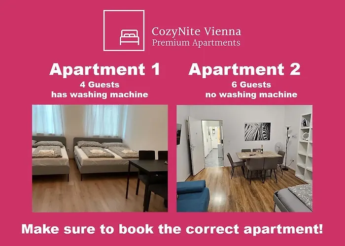 Cozynite Premium Apartment Hauptbahnhof 1+2